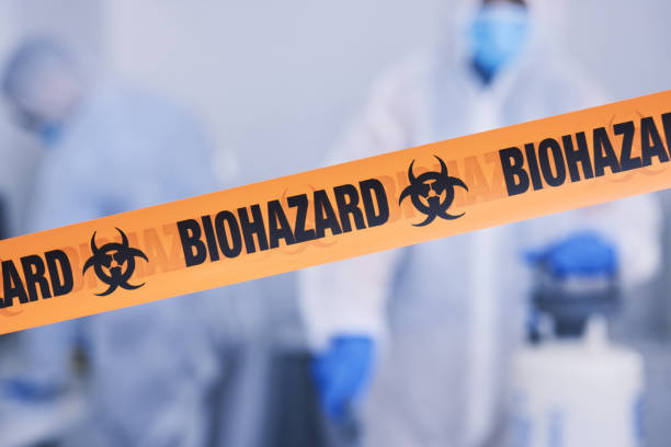 Professional Blood Cleanup technician working in Giltner, NE